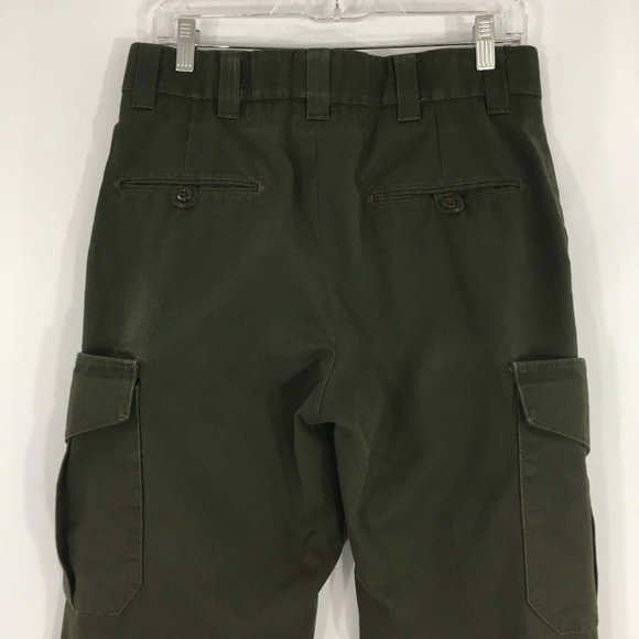Horace Small Cool Flex Mens Green Utility Cargo Pants, size 31/ 28 - Picture 6 of 10